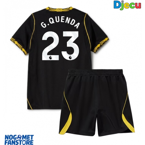 Chelsea Geovany Quenda #23 Gostujuci Dres za djecu 2026-27 Kratak Rukav (+ Kratke hlače)